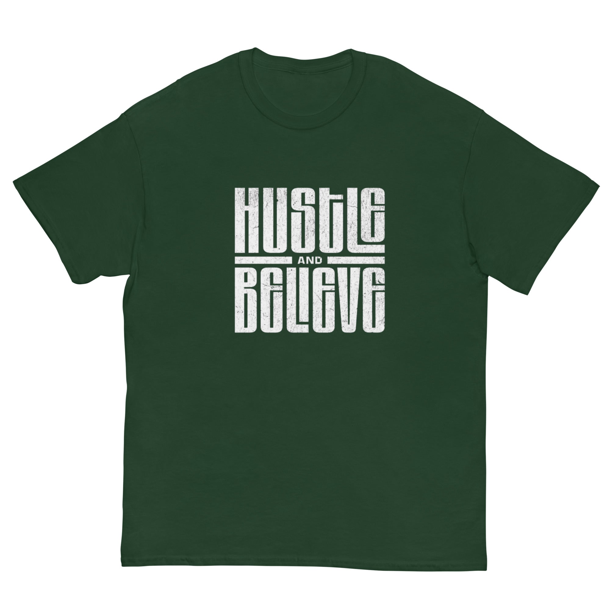 Hustle and Believe T-Shirt - Men's T-Shirt