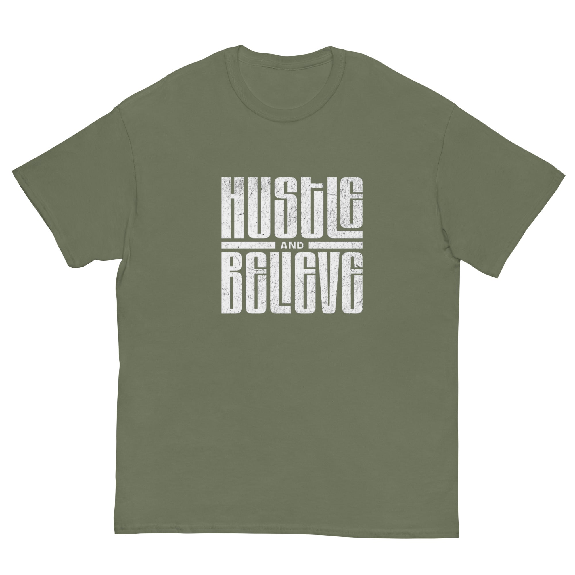 Hustle and Believe T-Shirt - Men's T-Shirt