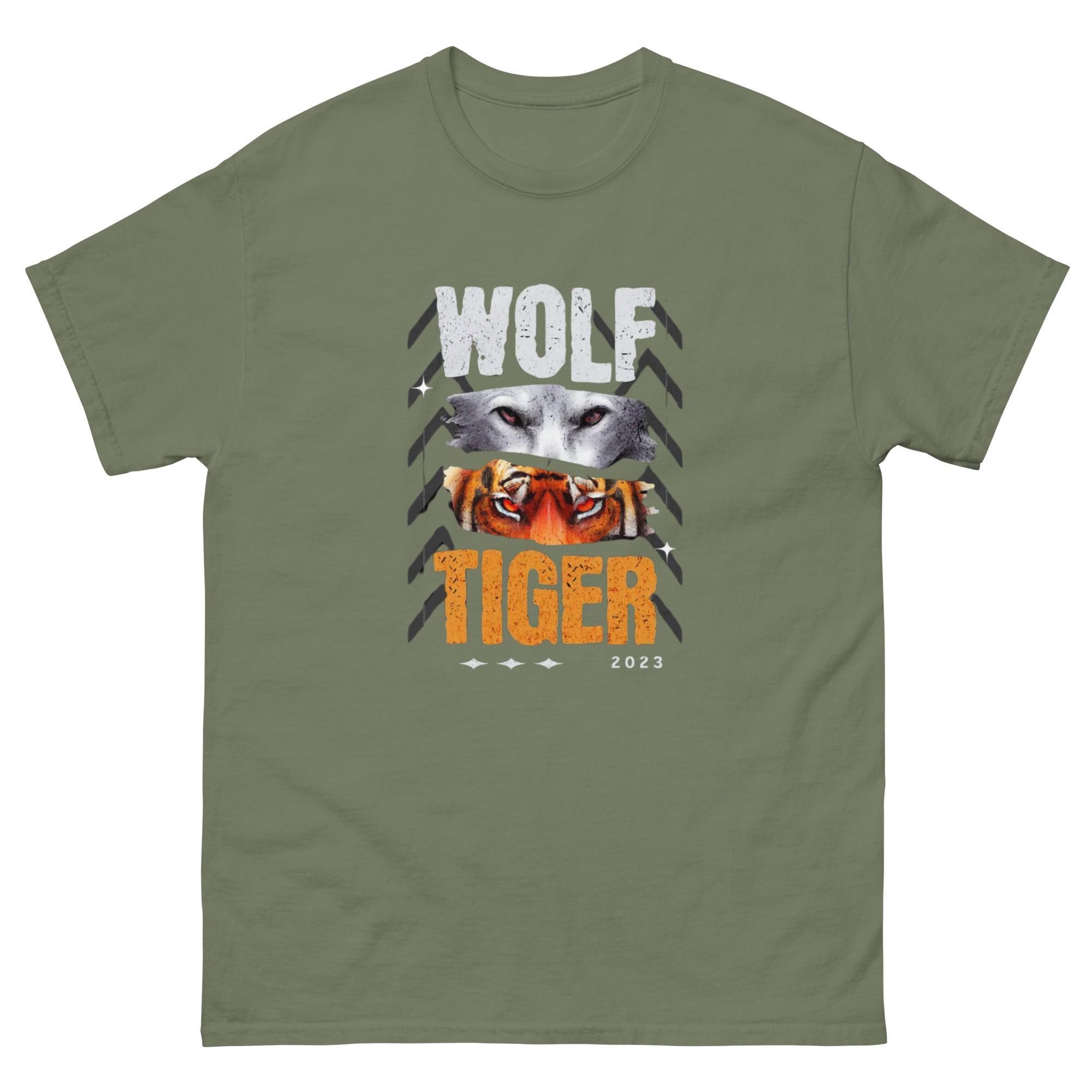 Wolf Tiger Hybrid T-Shirt - Men's T-Shirt