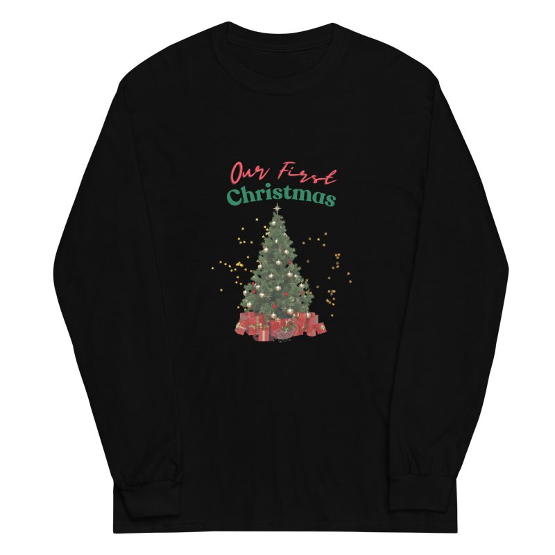 "Our First Christmas" Long-Sleeve Shirt